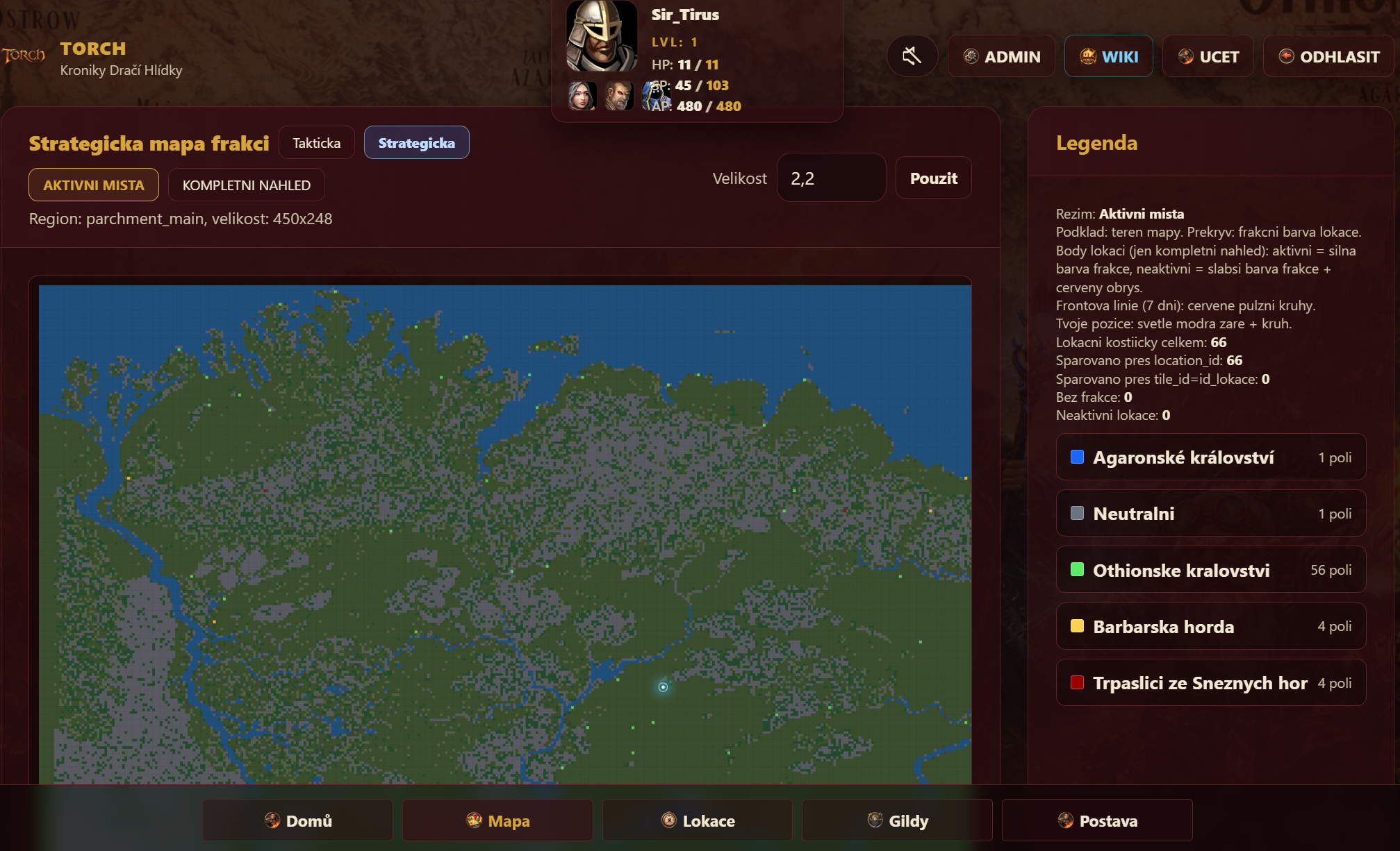 Strategická mapa TORCH